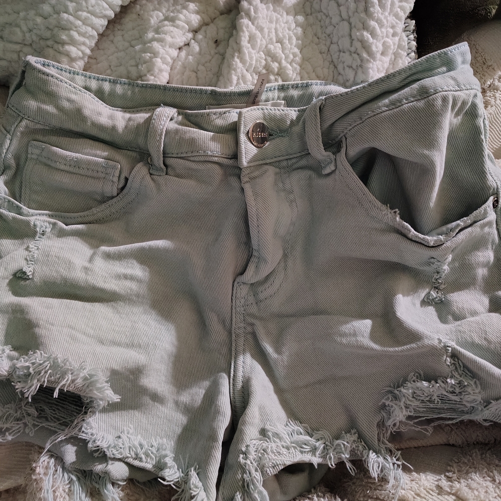 Baby blue Risen shorts